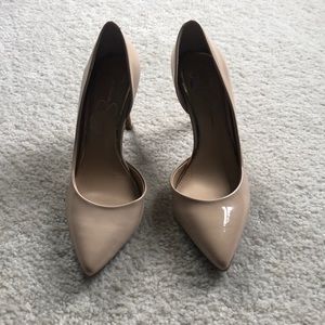 Jessica Simpson nude heels